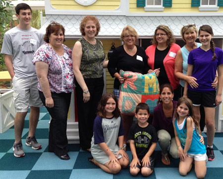 Volunteers at the Ronald McDonald House
