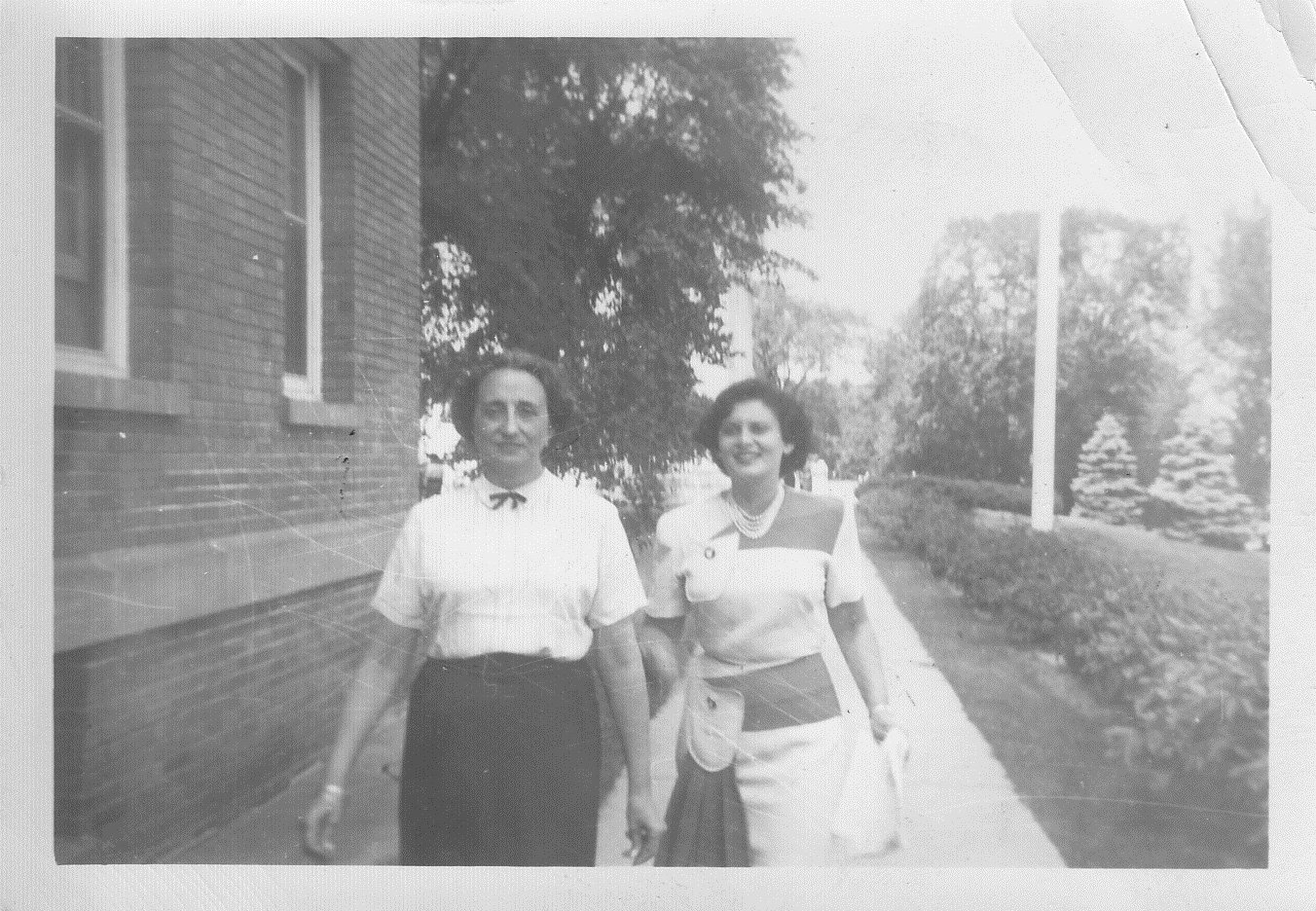 In Middlebury, VT, July 1949