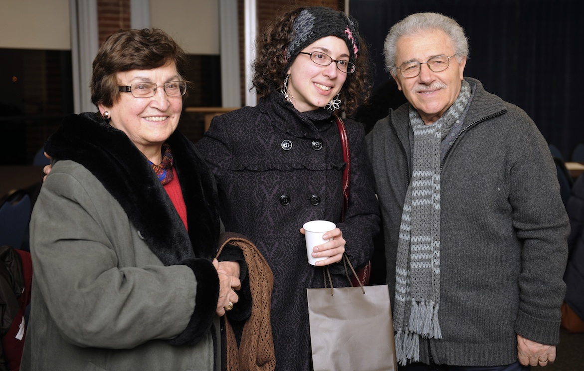 Sabrina Spotorno, a senior studying social work, was inspired by her grandparents from Italy.