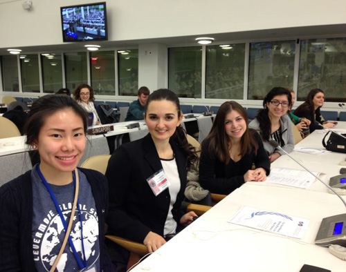 Levermore Global Scholars at the UN 
